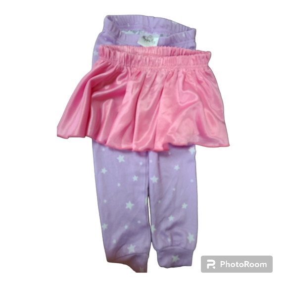2T Peppa Pig pj bottoms with tutu skirt - Picture 1 of 7